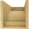 Ekena Millwork 11"W x 22"D x 11"H Wide Mediterranean Rough Cedar Woodgrain TimberThane Corbel, Primed Tan CORUR11X22X11MEDRCPR - alternate 2